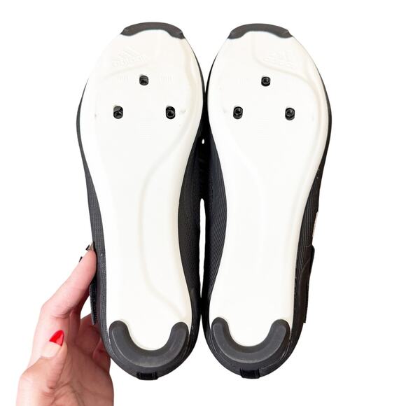 Adidas Unisex The Indoor Cycling Shoe Black White Men 9.5 Women 10.5 NEW